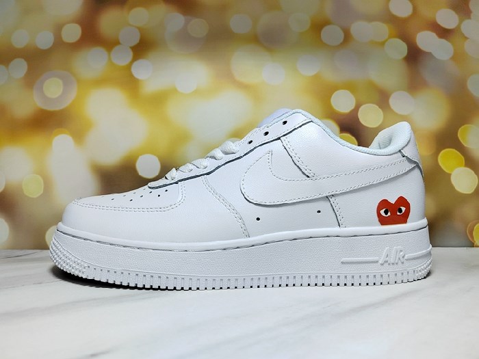 Men's Air Force 1 Low White Shoes 0186